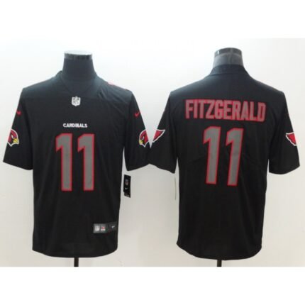 Men's Arizona Cardinals #11 Larry Fitzgerald Black 2018 Impact Limited Stitched NFL Jersey