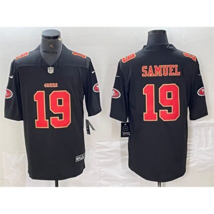 Men's San Francisco 49ers #19 Deebo Samuel Black  Vapor Untouchable Limited Stitched Jersey