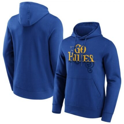 Men's St. Louis Blues Royal Hometown Graphic Hoodie