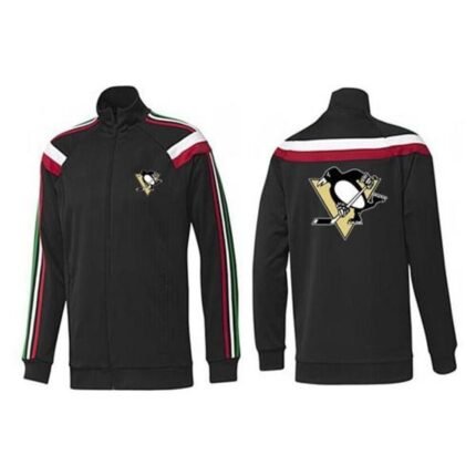 NHL Pittsburgh Penguins Zip Jackets Black-2