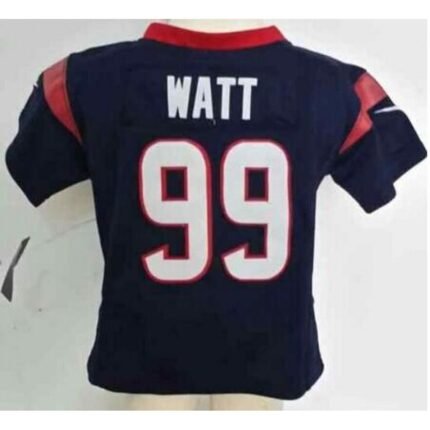 Toddler Nike Texans #99 J.J. Watt Navy Blue Team Color Stitched NFL Elite Jersey