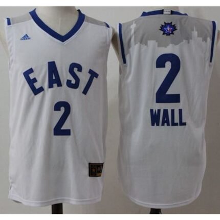 Wizards #2 John Wall White 2016 All Star Stitched NBA Jersey