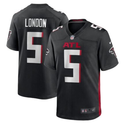 Drake London Atlanta Falcons Nike Game Jersey - Black
