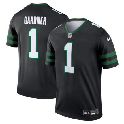 Ahmad Sauce Gardner New York Jets Nike Alternate Legend Jersey - Legacy Black