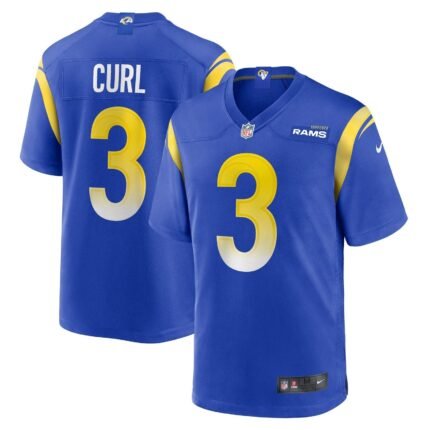 Kamren Curl Los Angeles Rams Nike Game Jersey - Royal