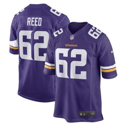 Chris Reed Minnesota Vikings Nike Game Jersey - Purple