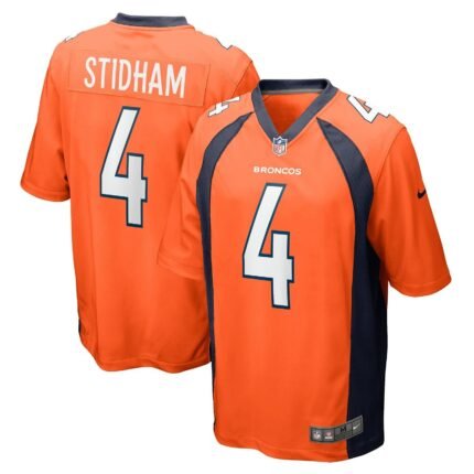 Jarrett Stidham Denver Broncos Nike Game Jersey - Orange