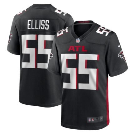 Kaden Elliss Atlanta Falcons Nike Game Jersey - Black