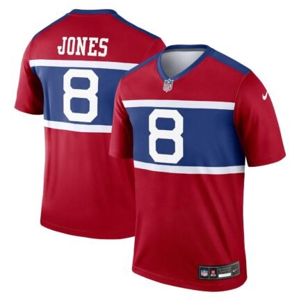 Daniel Jones New York Giants Nike Alternate Legend Jersey - Century Red