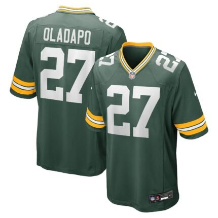 Kitan Oladapo Green Bay Packers Nike Game Jersey - Green