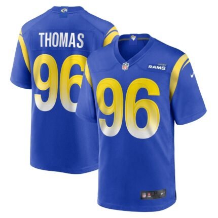 Keir Thomas Los Angeles Rams Nike Game Jersey - Royal