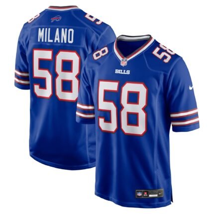 Matt Milano Buffalo Bills Nike Game Jersey - Royal