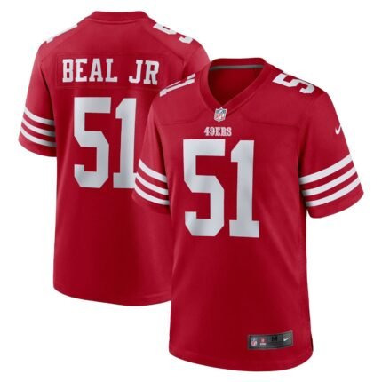 Robert Beal Jr San Francisco 49ers Nike Game Jersey - Scarlet