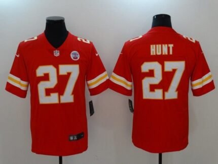 Men's Kansas City Chiefs Kareem Hunt Jersey - Red