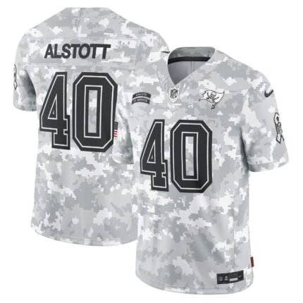 Mike Alstott Tampa Bay Buccaneers Nike 2024 Salute to Service Retired Limited Jersey - Arctic Camo