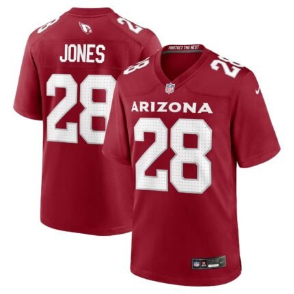 Elijah Jones Arizona Cardinals Nike Team Game Jersey - Cardinal