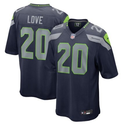 Julian Love Seattle Seahawks Nike Game Jersey - College Navy