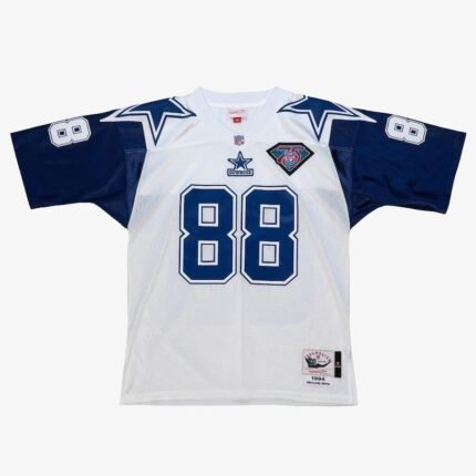 Men's Michael Irvin White Dallas Cowboys 1994 Jersey