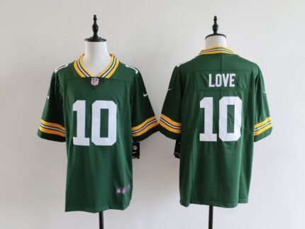 Men's Green Bay Packers Jordan Love Nike Jersey - Green