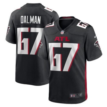 Drew Dalman Atlanta Falcons Nike Game Jersey - Black
